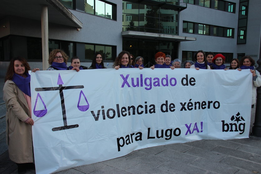 Mulleres BNG por un xulgado de xénero en Lugo