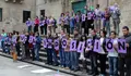 O BNG CELEBROU UNHA CONCENTRACIÓN CONTRA A REFORMA DA LEI DO ABORTO DIANTE DO OBISPADO DE LUGO