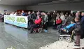 CONCENTRACIÓN, DIANTE DO HULA, DA INICIATIVA GALEGA POLA GRATUIDADE DA SANIDADE