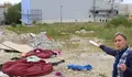 ACUMULACIÓN DE LIXO E MALEZA NALGUNHAS PARCELAS NA ZONA DA ABELLA