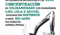 O BNG manifesta o seu apoio ás tres persoas denunciadas pola súa defensa do río no Miño