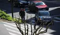“Cruzar camiñando na intersección da Av. República Arxentina coa rúa Santiago é unha odisea”
