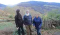 Integrantes do Grupo Parlamentar do BNG visitaron as zonas afectadas polo lume en Cervantes