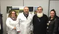O parlamentario do BNG, Xosé Luis Rivas “Mini” visita a factoría Alibós en Monterroso