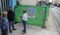 O BNG denuncia “paralise” nas obras do muro da Av. da Coruña