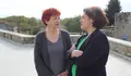 A candidata do BNG ao Congreso, Maite Ferreiro, destacou a necesidade dun plan de promoción da Ribeira Sacra en Pantón