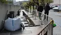 Rubén Arroxo visitou o inicio das obras de iluminación da avenida Filharmónica Lucense