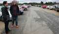 A concellería de Infraestruras realiza mantementos no Aparcadoiro Municipal do HULA