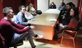 Olalla Rodil reuniuse, en Chantada, con representantes sindicais de HOTUSA e traballadoras do SAF