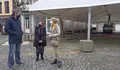 Participación mellora a carpa na que se aloxa provisionalmente o Mercado Tradicional
