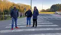 Rubén Arroxo e Alexandre Penas visitan, xunto con veciñas e veciños, o barrio de Albeiros