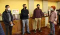 Maite Ferreiro e Rubén Arroxo reciben aos lucenses Xurxo Morales e Diego AS