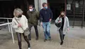 Rubén Arroxo e Cristina López visitan as obras do soto da Praza de Abastos