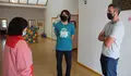 O Tenente Alcalde e o concelleiro de Educación abriron o novo curso na Escola Infantil Serra de Outes