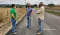 Avanza a bo ritmo a renovación do firme de varios viais das Gándaras