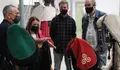 Rubén Arroxo visita a mostra Cultura e Tradición no Camiño no Vello Cárcere