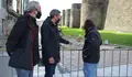 “Iniciamos o pavimentado do tramo da Mosqueira cun novo sistema que alterna céspede e baldosas” Rubén Arroxo