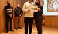Cristina López entrega os premios do VII concurso de fotografía "Estampas de Paz e Acougo"