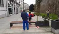 Avanza a renovación dos bancos da zona urbana posta en marcha pola concellería de Infraestruturas