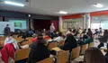 Iago Eireos presenta o proxecto Culturban, posto en marcha pola área de Cultura, ás estudantes do IES Ánxel Fole