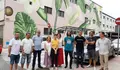O Goberno de Lugo realiza un novo mural na unión das rúas Portugal e Amizade