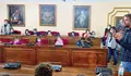 Estudantes o colexio Albeiros coñecen o funcionamento do Concello con Rubén Arroxo