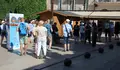 O posto de información turística na praza Maior atendeu a máis de 6.000 turistas no primeiro mes en funcionamento