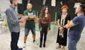 Maite Ferreiro visita a Escola Municipal de Música nos días previos ao inicio de curso