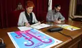 Maite Ferreiro presenta o programa do San Froilán 2022 na comisión de festas, que conta con 200 actividades, máis de 100 musicais