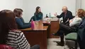 Olalla Rodil visita Cervantes para coñecer os proxectos sociocomunitarios do CDR Ancares