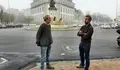 Rematada a rexeneración do firme da avenida García Portela e da rotonda da Praza de Avilés