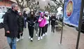 Rubén Arroxo presentou ante un grupo de escolares o paseo do Sistema Solar