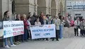 O BNG participa nas mobilizacións da veciñanza de Nadela polas emisións contaminantes de Tableros Hispanos