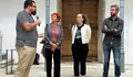 Maite Ferreiro asistiu a un encontro de profesionais do teatro de Galiza, Asturias, Cantabria e Euskadi no Centro Cultural do Vello Cárcere