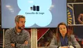 Rubén Arroxo e Cristina López presentan o proxecto de orzamentos participativos da Tenencia de Alcaldía para o 2024