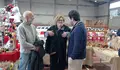 Carme Aira e membros do BNG da comarca achegáronse até a Cervantes na súa III Xornada de degustación da Tenreira de Ancares e XI Feira de Artesanía