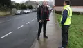 Alexandre Penas visita o barrio da Ponte para planificar o traballo da concellería de Infraestruturas