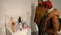 Rubén Arroxo e Maite Ferreiro visitan no MIHL a nova exposición 'Barbie: Cine e moda', que se abrirá ao público a partir de mañá