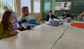 Rubén Arroxo e Cristina López visitan Benade, onde continúa o ciclo de obradoiros para asociacións veciñais do rural de Lugo