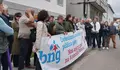 O BNG organizou este domingo unha concentración polo peche do consultorio de Castro de Rei