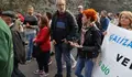 O BNG asiste á manifestación convocada pola veciñanza afectada ante o proxecto da fábrica de metano en Coeses