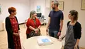 Rubén Arroxo e Maite Ferreiro reciben no concello á Consul da República Arxentina