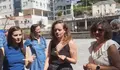 As deputadas autonómicas Olalla Rodil e Montse Valcárcel, visitaron a XXIV Feira de artesanía de Samos