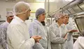 Maite Ferreiro visita as cociñas provedoras dos comedores escolares do Concello de Lugo