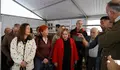Alexandre Penas e Maite Ferreiro inauguraron a mostra gandeira ExpoLugo