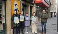 O BNG de Vialba apoia ao comercio local vilalbés coa campaña "Mellor Local, Mellor Galego"