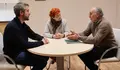 Rubén Arroxo recibe ao novo presidente da AECC Lugo