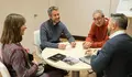 Rubén Arroxo mantén unha xuntanza coa directiva da Rede de Cidades que Camiñan