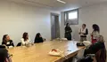 Maite Ferreiro visita o Clube de Lectura do Vello Cárcere, que contou coa participación de Cecilia Santomé