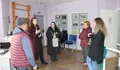 Olalla Rodil visita as instalación de Adace (Asociación Dano Cerebral)